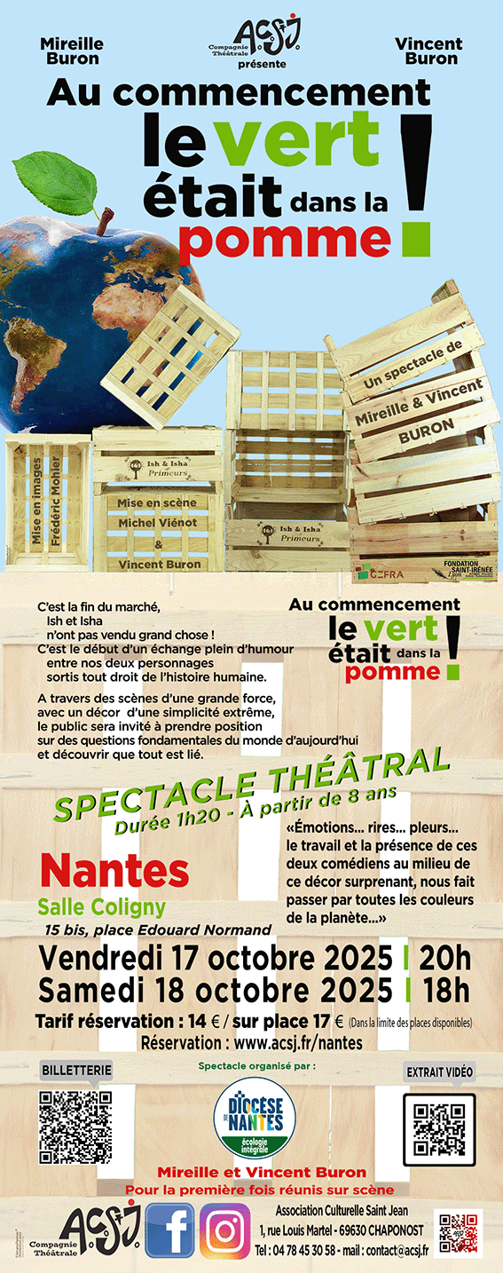 Au commencement, le vert était dans la pomme