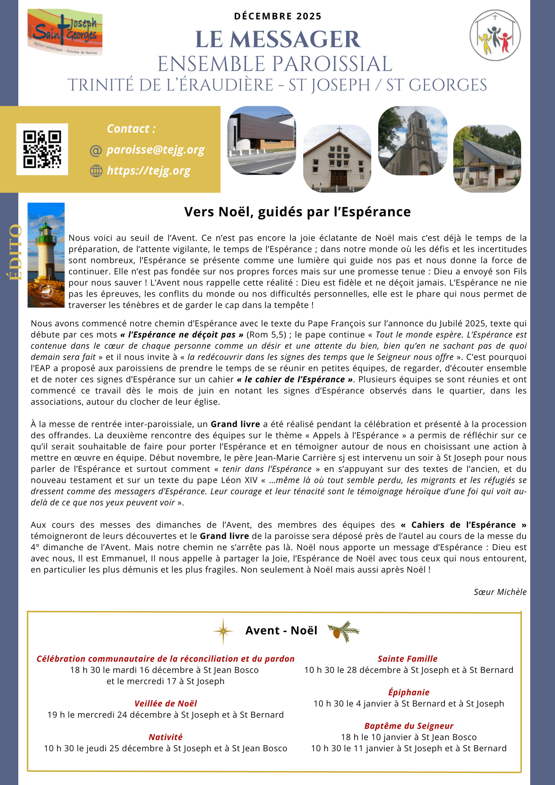 Messager de décembre