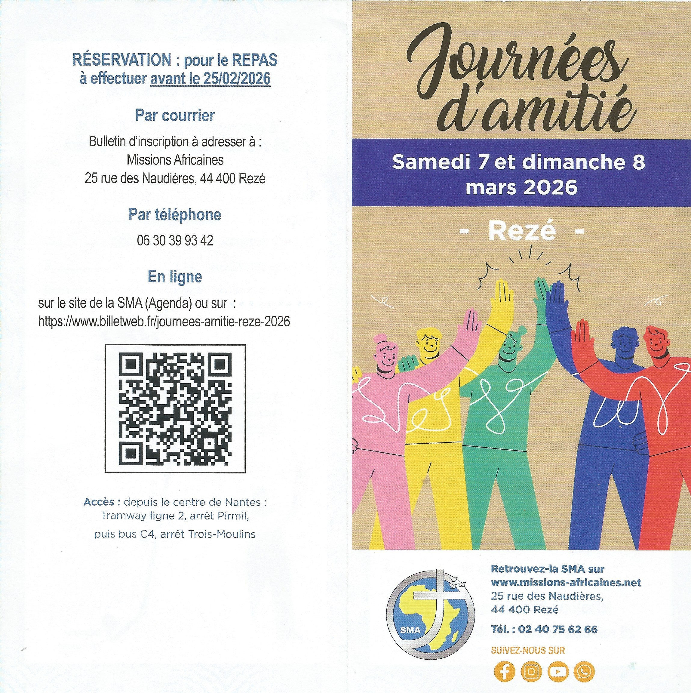 Journées d’amitié des missions africaines