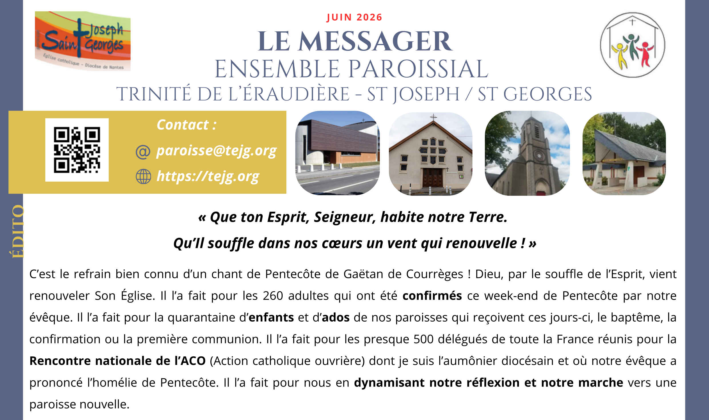 Messager de juin 2026
